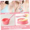OHPHCALL 2pcs Folding Silicone Pot Hair Remover Machine Waxing Bowl for Home Use Random Color view 2