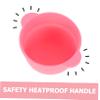 OHPHCALL 2pcs Folding Silicone Pot Hair Remover Machine Waxing Bowl for Home Use Random Color view 3