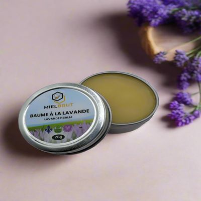Beeswax balm lavender scent lip balm and hand salve skin moisturizer and hydrating