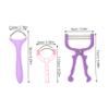 Healeved 3pcs Facial Razor for Women Hair Removal Epilators Portable Facial Epilator Chin Hair Removal view 2