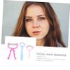 Healeved 3pcs Facial Razor for Women Hair Removal Epilators Portable Facial Epilator Chin Hair Removal view 3