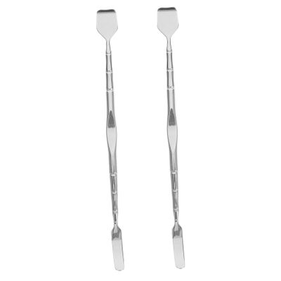 BIUDECO Stainless Steel Beauty Tools 2 Blackhead Extractor Tools for Face Comfortable Grip