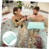 GARVALON Hot Tub Pillow Bath Headrest Pillow for Adults Adhesive Bath Head Rest view 4
