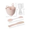 2 Sets Silicone Face Mask Mixing Bowls Brushes for DIY Facial Masks for Women and Beauty Treatments view 2