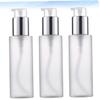 Beatifufu 3pcs Mini Storage Bottles Portable Empty Lotion Bottle for Shampoo Conditioner Lotion Eco-Friendly Dispenser view 4