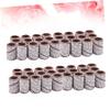 Nail Drill Sanding Bands 100 Pcs Alumina White for Natural Nails view 2