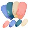 ASAKKURA 8pcs Elastic Cuff Design Exfoliating Mittens Deep Cleansing Body Scrub Gloves Reusable for Shower view 1