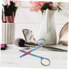 VINTORKY 2pcs Nose Hair Scissors Rounded Tips for Trimming Facial Hair Eyebrows Portable Grooming Tools for Home Use view 4