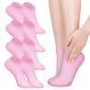 Beatifufu 5pairs Moisturizing Socks Women Silicone Foot Socks Ankle No See Gel for Dry Feet Care Spa Use view 1