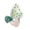 Fancy Mushroom Hair Clip,Novelty Acetate Claw Clips,Small Hair Clips for Women,Funny Hair Clips,Green view 1