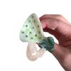 Fancy Mushroom Hair Clip,Novelty Acetate Claw Clips,Small Hair Clips for Women,Funny Hair Clips,Green view 3