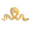 Fancy Golden Snake Hair Clip,Novelty Acetate Claw Clips,Small Hair Clips for Women,Funny Hair Clips view 1