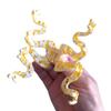 Fancy Golden Snake Hair Clip,Novelty Acetate Claw Clips,Small Hair Clips for Women,Funny Hair Clips view 4