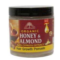 ESSENTIAL PALACE Organic Honey and Almond with Cypress extracts grow & edge treament pomade 4 onces pack of 1