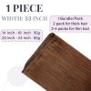 Fshine Genius Weft Human Hair Extensions Copper Genius Weft Auburn Sew in Extensions Real Human Bundle Remy 20 Inch 60g view 2