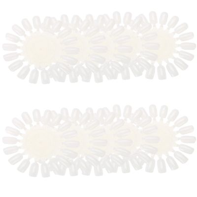 10Pcs Nail Display Stand Set - Practice Card for Nail Art, Gel Polish Palette Tips, Nail Tips Rack, Non and Material