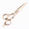 6 Inch Professional Rose Gold Barber Scissors, Sharp Hair Cutting Shears for Stylists, Durable Hairdressing Scissors with Ergonomic Handle for Salon & Home Use view 2