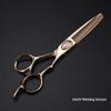 6 Inch Professional Rose Gold Barber Scissors, Sharp Hair Cutting Shears for Stylists, Durable Hairdressing Scissors with Ergonomic Handle for Salon & Home Use view 4