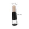 BIUDECO Small Makeup Brush Refillable Powder Container Portable Powder Brush Set for Blush Highlighter and Foundation view 2