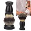 KIMISS Black Acrylic Shaving Brush Holder with Beard Brush - Ergonomic Shaving Support Tool for Comfortable Grooming Experience (Acrylic) view 2