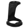 KIMISS Black Acrylic Shaving Brush Holder with Beard Brush - Ergonomic Shaving Support Tool for Comfortable Grooming Experience (Acrylic) view 3