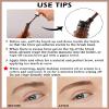 Tinted Eyebrow Gel- 1Pcs Long Lasting Waterproof Grey Tinting Eye Brow Glue,Gray Brow Filler,Brow Fast Sculpt,Fill in Eyebrows and Cover White Hairs,Christmas Eye Makeup Gift for Women Mother-#13 view 4