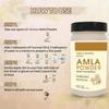 Amla Powder for Hair Care, Naturally Strong & Shiny Hair, Mask, Pack, Helps to Control Haifall,Indian Gooseberry, Repair Damage Hair & Skin Care - 100gm view 3
