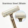 Disposable Shave Kit for Men &Women - 50 Pcs Wheat Straw Razors and Cream Bulk, Individually Wrapped Portable Toiletries Amenities for Hotel, Airbnb, Homeless, Shelter, Charity, Camping and Travel view 3