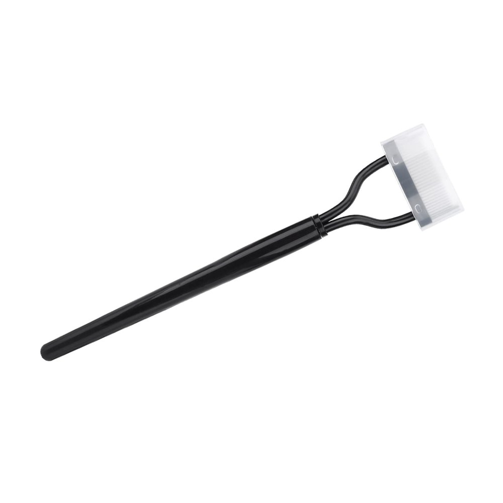 Steel Needle Eyelash Comb and Eyebrow Brush Arc Shape Makeup Tool for Smooth Lashes and Brows Portable Cosmetic Beauty Brush for Eyelash and Eyebrow Care