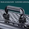 Makeup Train Case Beauty Trolley Case, Rolling Makeup Case Professional Makeup Train Case Makeup Artist Travel Organizer, Cosmetic Case with 4 Wheels, Travel Makeup Case Cosmetic Organizer Storage Dr view 3