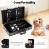 Barber Case, Barber Case Organizer, Barber Carrying Case with Code Lock, Barber Accessories Case, Portable Travel Barber Suitcase for Hair Stylist Beauty Salon Makeup Artist view 3