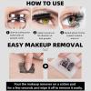 Iron Wand Mascara 3D Curling Eyelash Iron Mascara with Professional Eyelash Curler Waterproof, Long-Lasting-Black (Black, 1 PCS) view 4