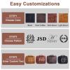 3-in-1 Personalized Toiletry Bag For Men, Waterproof PU Leather Travel Dopp Kit, Large Hanging Travel Organizer Bag, Gifts for Dad, Hubby, Boyfriend, Bridegroom, Groomsmen, Father's Day (Style 3) view 3