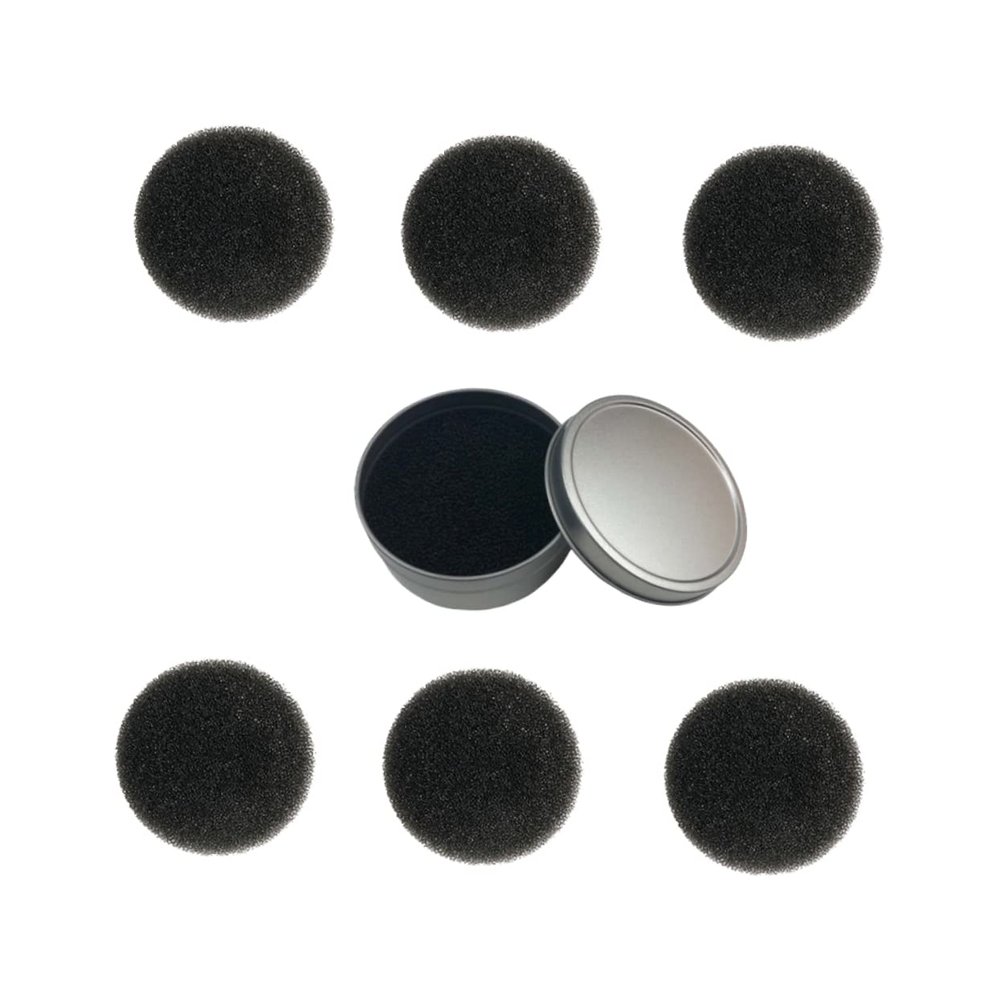 Beatifufu 7pcs Makeup Brush Cleaning Sponge Set Quick Drying Box Non-toxic Cleaning Tool for Professional and Home Use for Makeup Artists and Beauty Enthusiasts