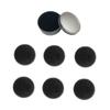 LALADEFIEE 1set Makeup Brush Cleaning Sponge Quick Drying Includes Compact Cleaning Box and Replacement Cotton Pads Efficient Brush Cleaner for All Makeup Types view 1