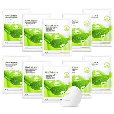 10 Pack Variety Facial Sheet Masks Skin Care Set, Hydrating Bulk Sheet Face Masks Skincare Gifts Set for Women Men, Long Lasting Moisturizing Face Mask Skincare for All Skin TypeB3)