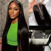 NIKISS 2x6 Skinlike Real HD Lace Closure, Straight Virgin Human Hair Natural Color Pre-Plucked Single Knots 0.095mm Ultra-thin Invisible HD Lace 16 Inch view 1