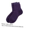 Beatifufu 5 Pairs Moisturizing Silicone Gel Anti-Crack Socks for Women Mid-Calf Foot Care Socks Cracked Heel Treatment Softening Dry Skin for Spa and Pedicure Random Color view 2