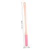 FOYTOKI 2pcs Silicone Toe Brush Shower Foot Scrubber Long Handle Toe Gap Cleaning Brush for Pedicure Foot Care view 2