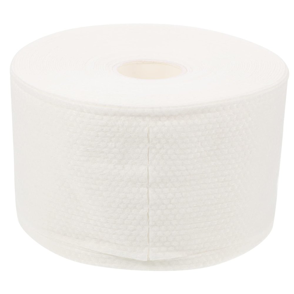 WOONEKY 1roll Disposable Facial Towels Soft Thick and Convenient Makeup Remover for Travel and Daily Use for Cleansing and Moisture Absorption