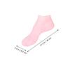 FOMIYES 1set Foot Care Socks Gloves Kit Exfoliating Moisturizing Gloves for Dry Cracked Skin Callus Remover Socks Hand Foot Treatment Pink view 2