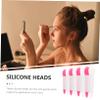 Beatifufu 16pcs Silicone Lip Brush Lip Mask Spoon Eye Shadow Eye Cream Spoon Versatile Beauty Tool for Cosmetics view 4