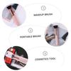 FOMIYES 2pcs Flat Foundation Brush Professional Powder Brush for Liquid Makeup Application Dense Bristles for Blending for Daily Use and Travel Makeup view 3