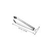 Cabilock 3pcs Stainless Steel Food Tweezers Kitchen Pliers Tip Hair for Chin Hair Aquarium Tweezers view 2