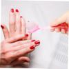 Gogogmee 1set Nail Dust Brush Cleaning Kit Includes Brushes and Random Color for Manicure and Pedicure Gentle Skin Easy to Use view 3