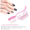 Gogogmee 1set Nail Dust Brush Cleaning Kit Includes Brushes and Random Color for Manicure and Pedicure Gentle Skin Easy to Use view 4
