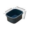 harayaa Foot Bath for Soaking Feet,Lightweight,Pedicure Foot Soak,Foot Bathtub,Foot Bucket Foot Soak Tub for Foot Soak Bath Pedicure, dark blue S view 3