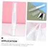 Mikinona 10pcs Empty Nail Oil Applicator Pens Brush Tip Cosmetic Containers for Travel Refillable Lip Gloss Tubes Leak Design for Makeup and Foundation Application view 2