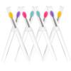 VINTORKY Lip Stick Applicators Set 8pcs Silicone Eyeshadow Cosmetics Lipstick Brush Makeup Beauty Tools view 1