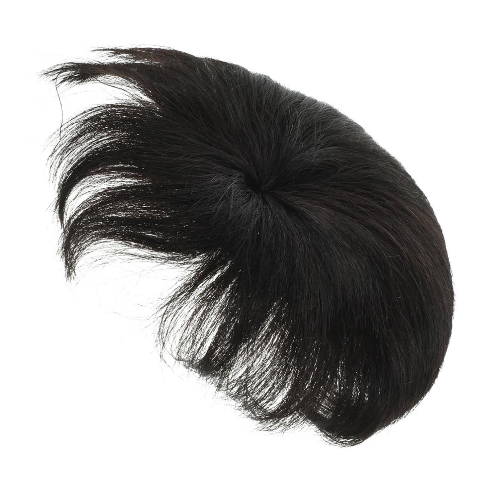 NOLITOY Synthetic Hair Wig Hairpiece Male Wig Piece Bald Replacement Hair Stylish Design